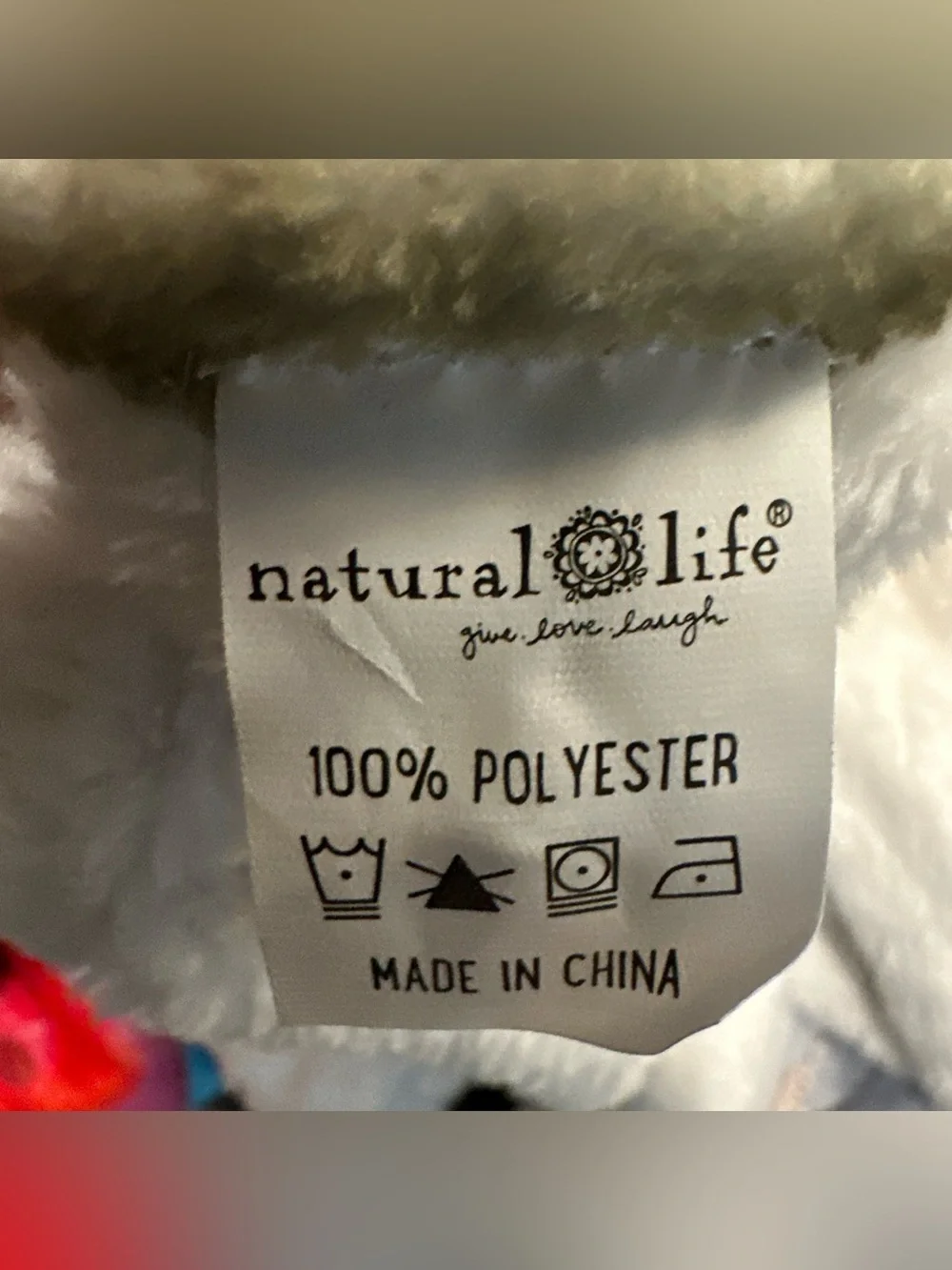 NWT Natural Life Towel Wrap Floral Plush S/M Boho Spa Shower Beach Coverup - Picture 8 of 13